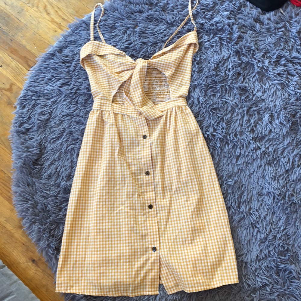 Plaid dress